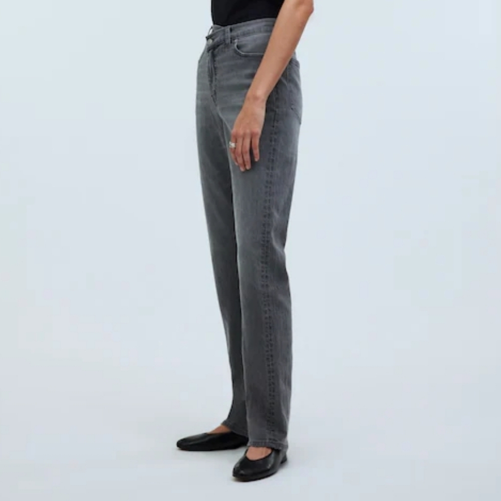 Madewell 90s Straight Jean in Burwick Wash: Cross-Tab Edition - Picture 4 of 11